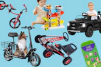 Lots of different ride-ons from toys to scooters plus other toy related deals from Target
