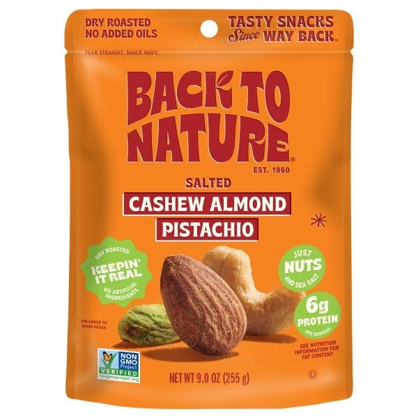 2 Back to Nature Mixed Nuts