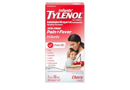 2 Infants' Tylenol Medicines