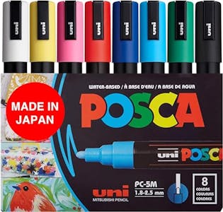 POSCA 8-Color Paint Marker Set