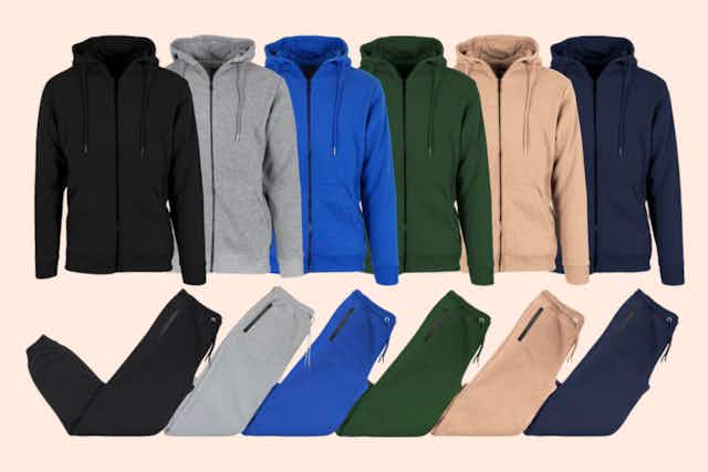 Men's Hoodie and Jogger Set 2-Pack, Only $32 Shipped card image