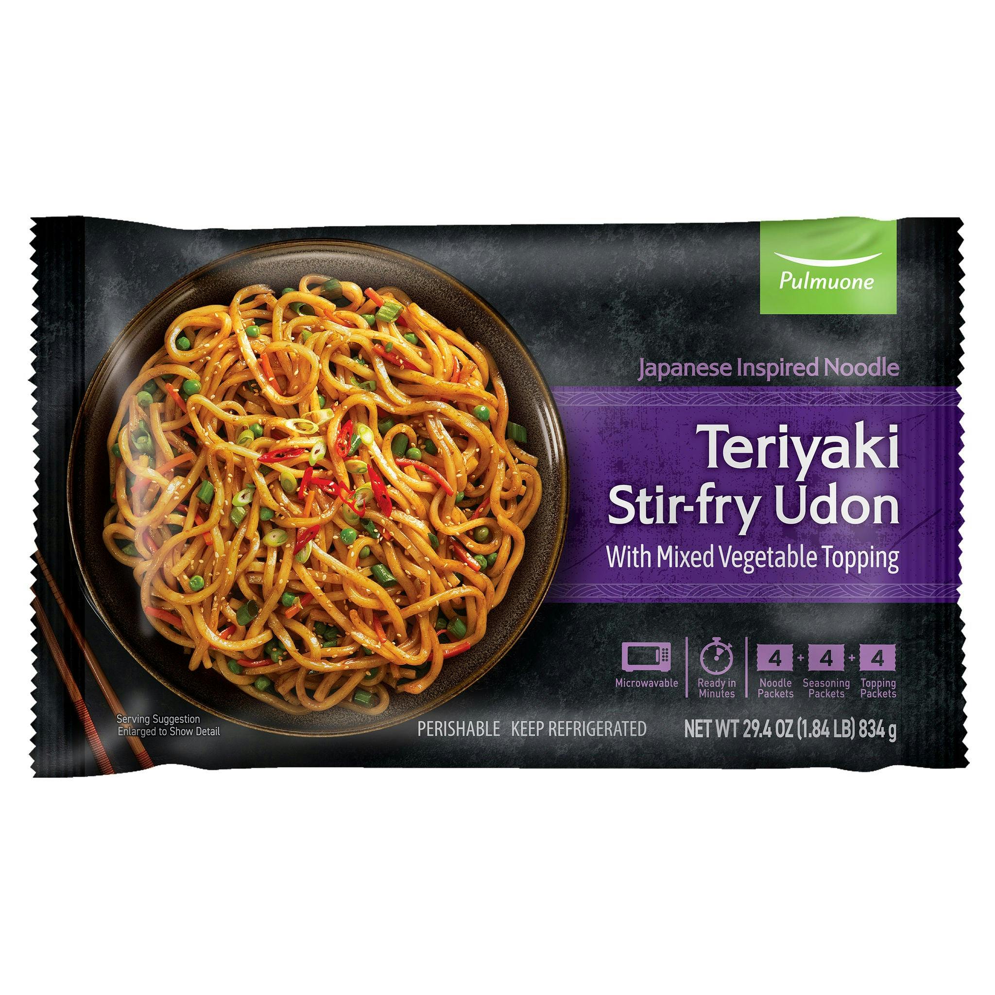 Pulmuone Teriyaki Stir-Fry Udon Bag