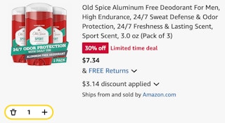 Old Spice Deodorant
