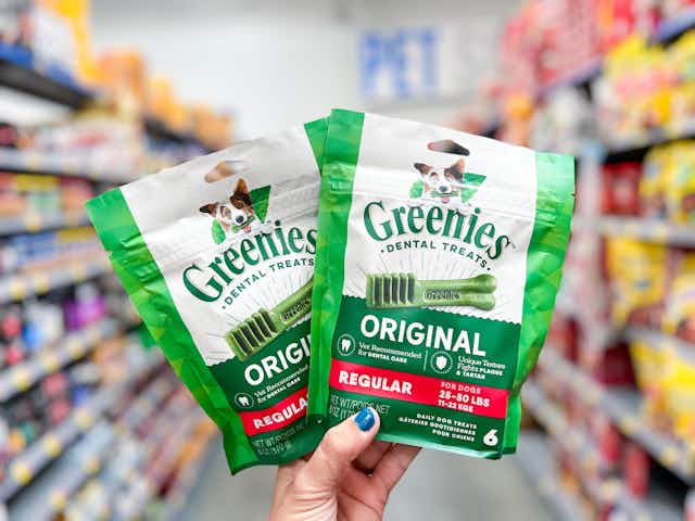 Save on Greenies Dental Treats, Only $8.98 at Walmart — No Coupons Needed card image