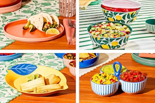 4 lifestyle images of the Mainstays by Becky G. & Alejandra collection