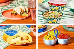 4 lifestyle images of the Mainstays by Becky G. & Alejandra collection