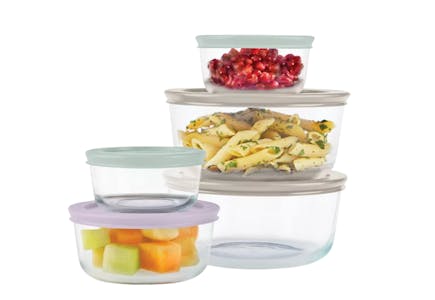 Pyrex Glass Storage Set