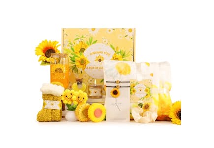 Sunflower Gift Basket