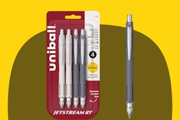 Uniball Pen 4-Pack, Just $3.47 on Amazon (Reg. $9) card image