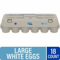 Kroger Large White Eggs Carton