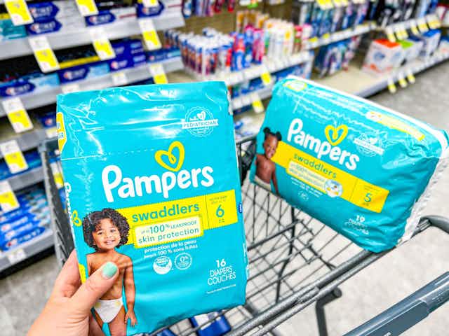 An Easy Deal on Pampers Diapers Is Back at Walgreens ⏤ Only $4.50 per Pack card image