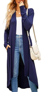 Women's Lightweight Long Cardigan
