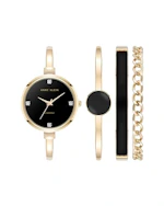 Women's Diamond Watch & Bracelet Set