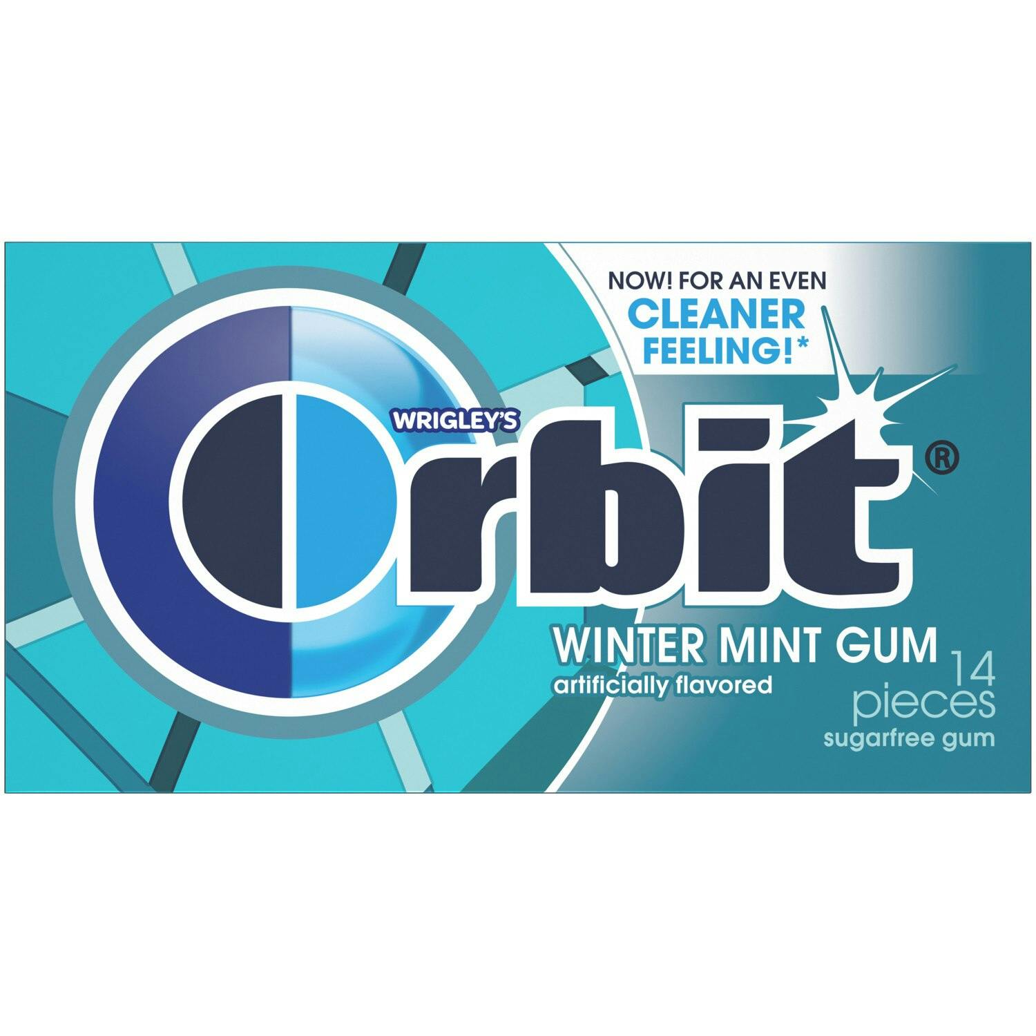 2 Orbit Wintermint Gum Packs