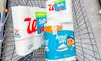 walgreens and angel soft toilet paper in cart