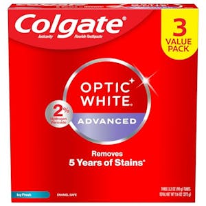 Colgate Optic White Advanced Toothpaste 3-Pack