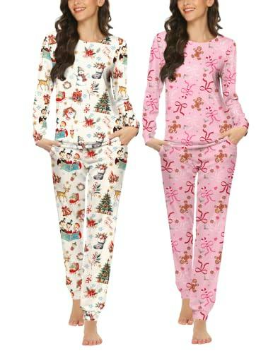 Ekouaer Pajama 2-Pack