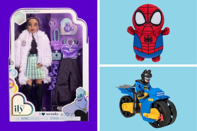 The Best Walmart Toy Deals in July: Disney, Spidey, Batman, and More card image