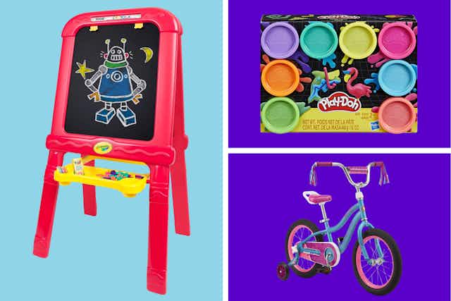 The Best Walmart Toy Deals This Week: Easel, Bikes, and More card image