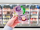 Dannon Light + Fit Yogurt Remix in refrigerated aisle at Walmart store