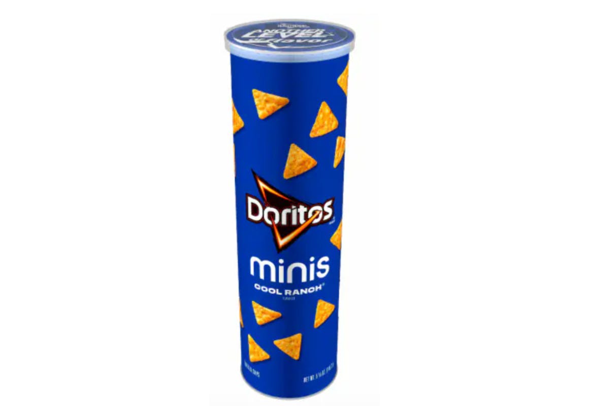 2 Frito-Lay Minis Chips Canisters
