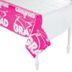 Congrats Grad Plastic Tablecloth