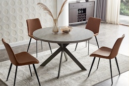 Latitude Run Modern Kitchen Table With Chairs, $387 at Wayfair (Reg. $1,200) card image