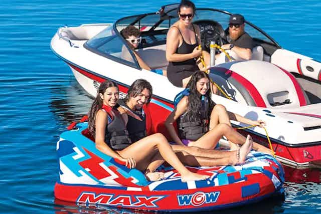 Wow Sports 3-Rider Inflatable Towable, Only $150 at Sam's Club (Reg. $200) card image