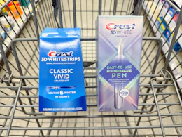 crest whitening pen and kit in walgreens cart