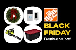 Home Depot's Black Friday 2024 Deals Are LIVE: Get Up to 60% Off! card image