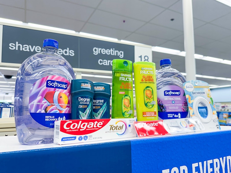 colgate garnier degree febreze softsoap walgreens haul