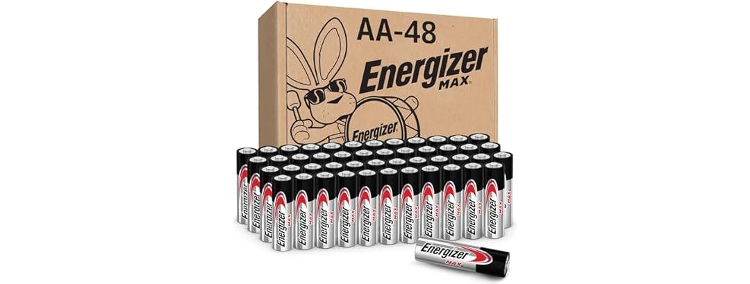 Energizer AA Batteries 48-Pack