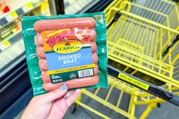 Sunday Only: BOGO Free Eckrich Brats at Dollar General card image