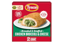 2 Tyson Frozen Stuffed Chicken Breasts