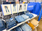 jeans in store at old navy