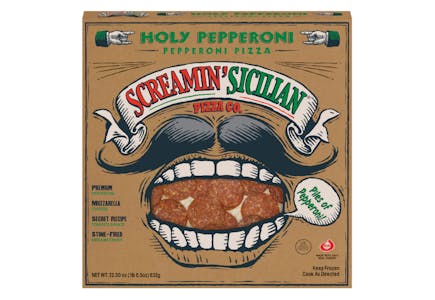 2 Screamin' Sicilian Frozen Pizzas