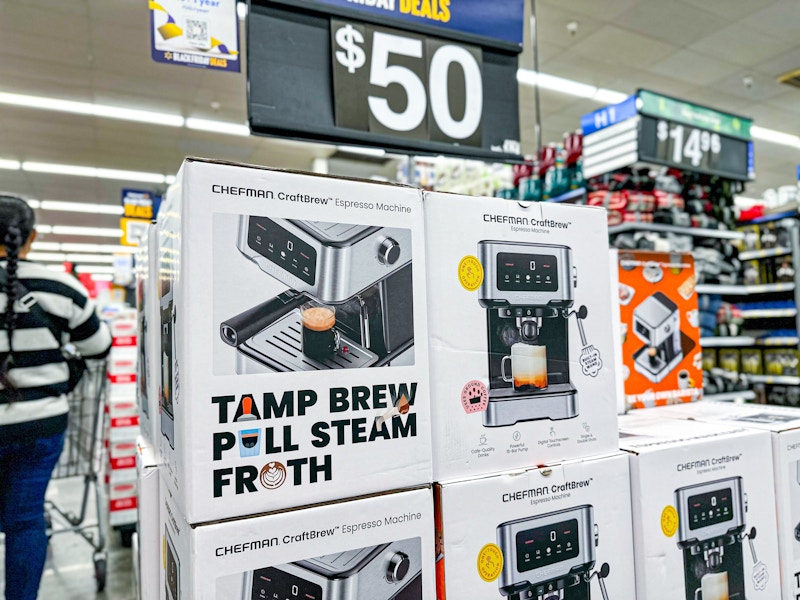 chefman espresso machine at walmart