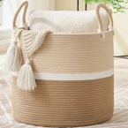 Large Blanket Basket