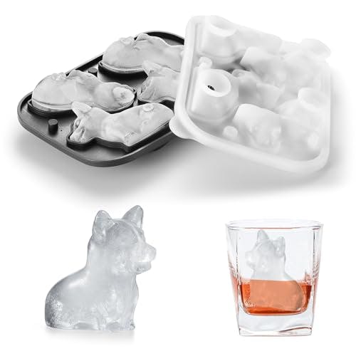 3D Corgi Dog Ice Cube Mold