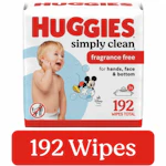 Huggies Baby Wipes 3-Pack