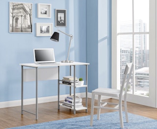 walmart-mainstays-metal-student-desk-silver-white-2022