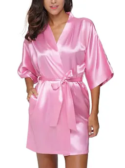 Women's Short Kimono Robe