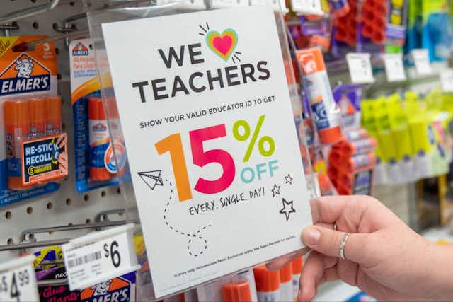 Claim Your Michaels Teacher Discount to Save 15% Every Time You Shop card image
