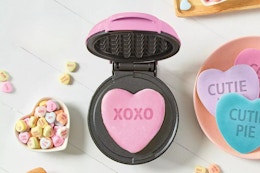 Dash Sweethearts Mystery Mini Waffle Maker Is $8.49 at Kohl's (Reg. $25) card image