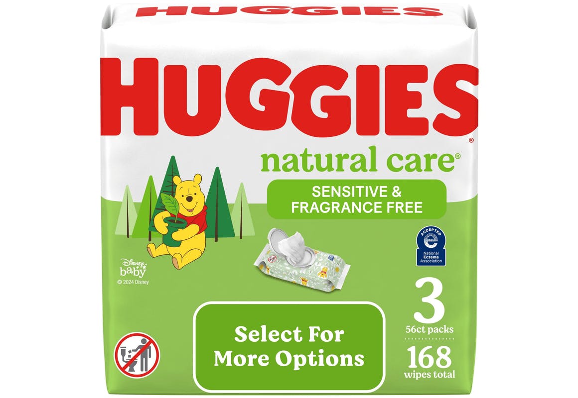 2 Huggies Baby Wipes