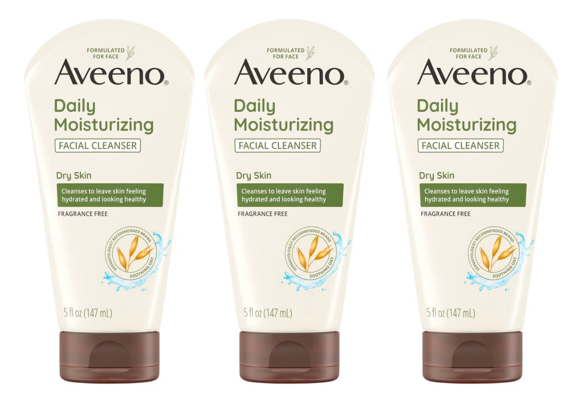 3 Aveeno Facial Washes