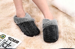 Fuzzy House Slippers