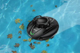a pool vacuum
