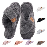 Women's Fuzzy Slippers