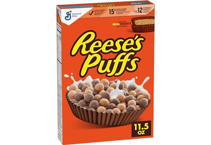 2 Reese's Puffs Cereal
